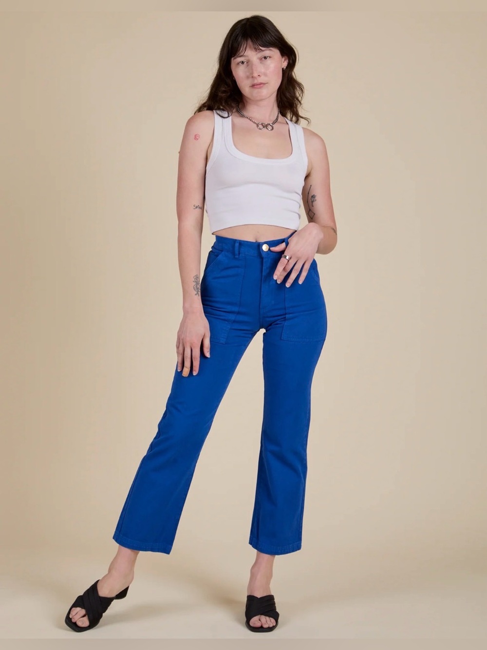 Big Bud Press Work Pants Small, Royal Blue